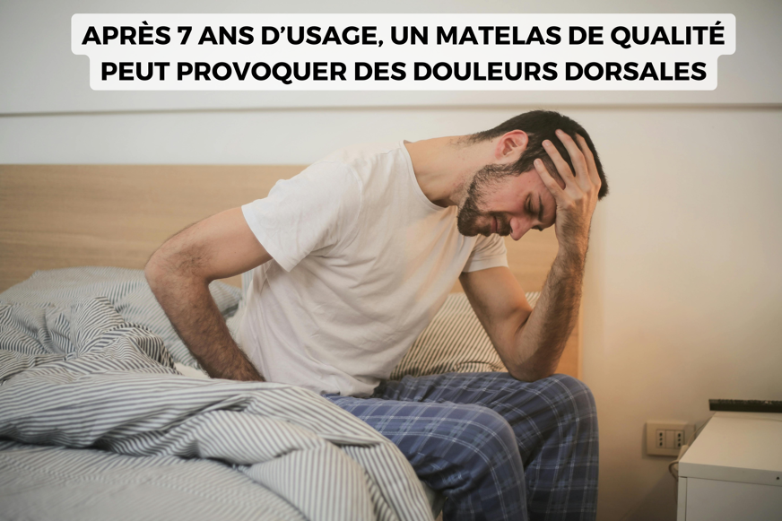 douleur dorsale matelas