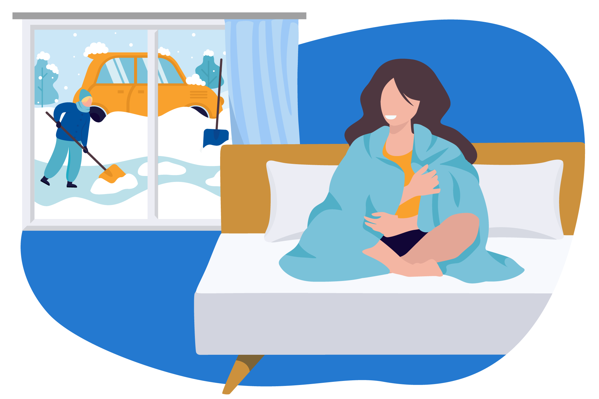 j ai froid la nuit meme sous la couette