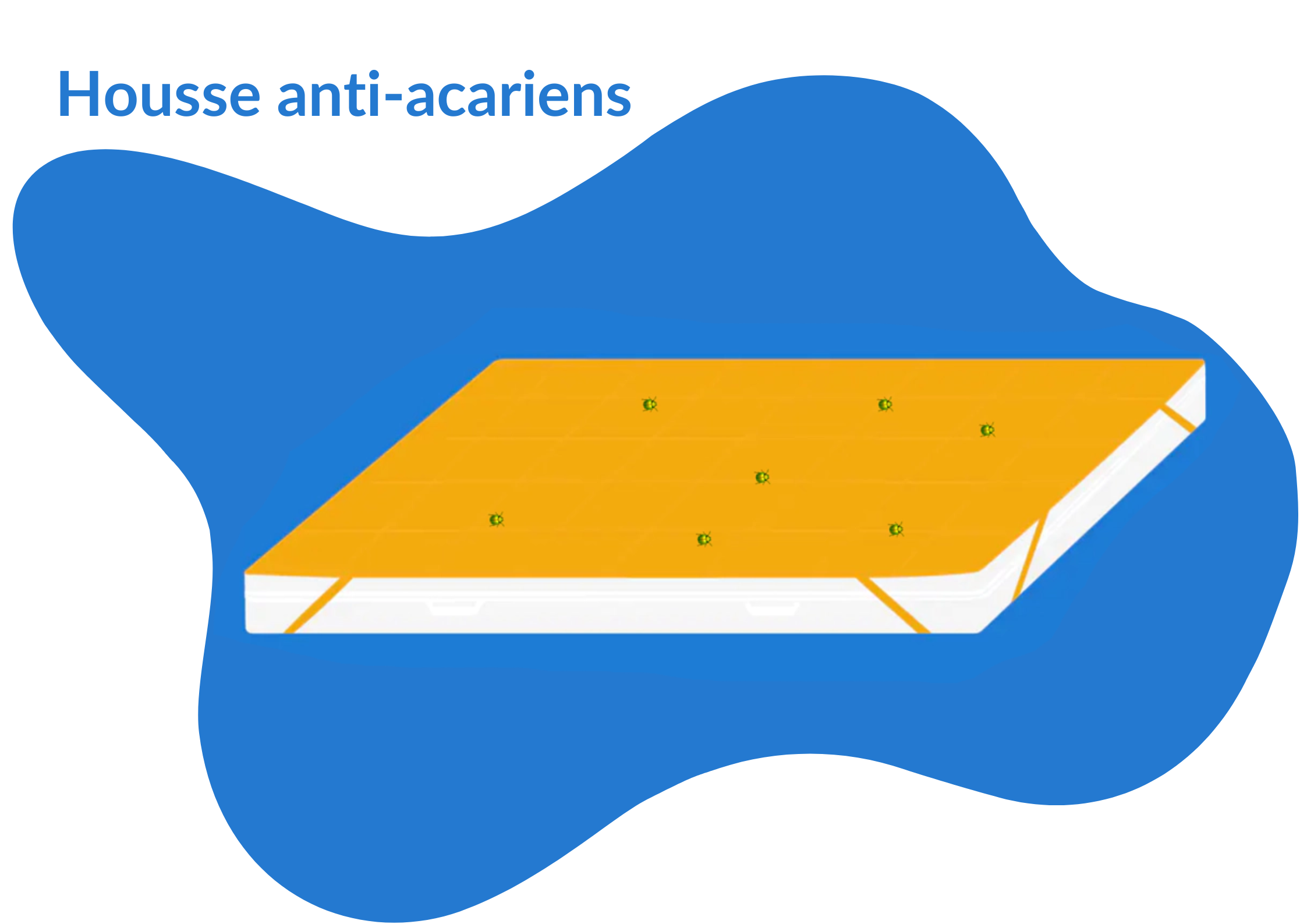 Une housse anti-acarien