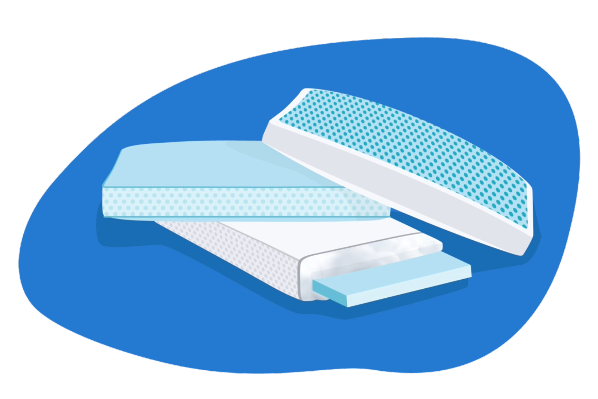 Oreiller rafraîchissant