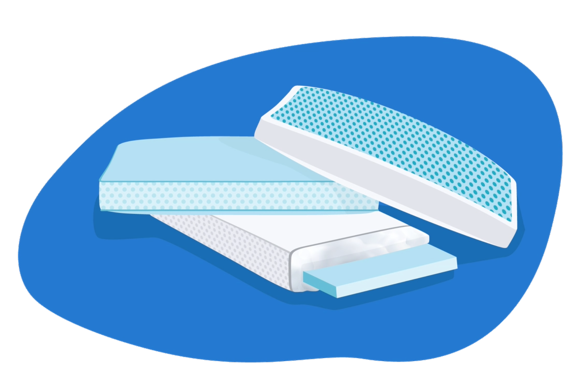 Oreiller rafraîchissant