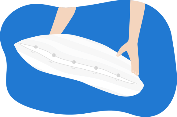 Oreillers multiposition