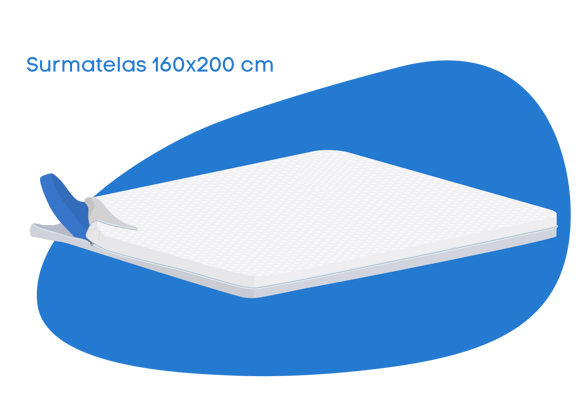 Surmatelas - 160x200 cm