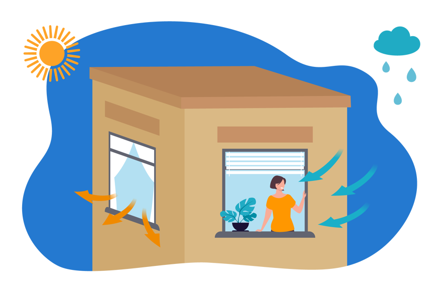 Oreiller anti acarien