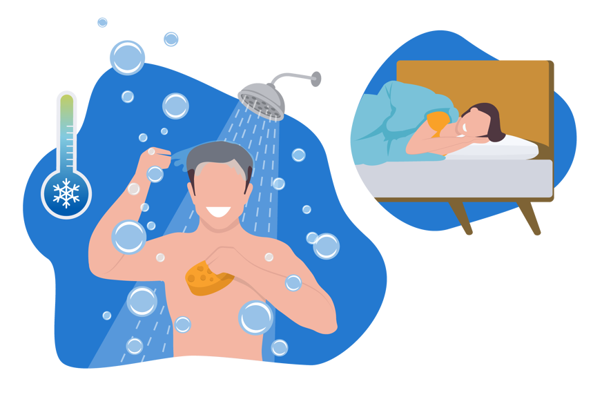 démangeaison le soir au lit