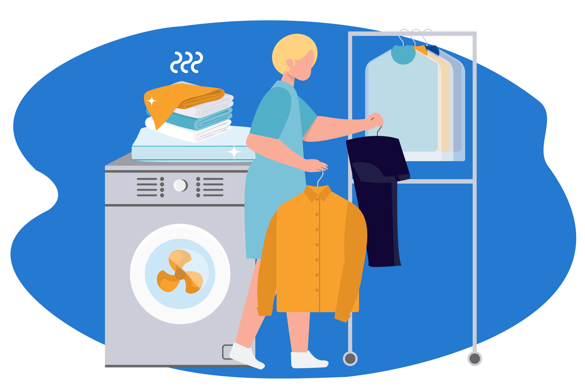 secher oreiller seche linge