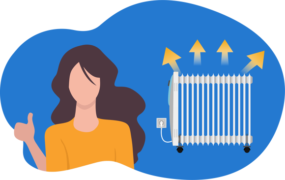 Radiateur électrique économique
