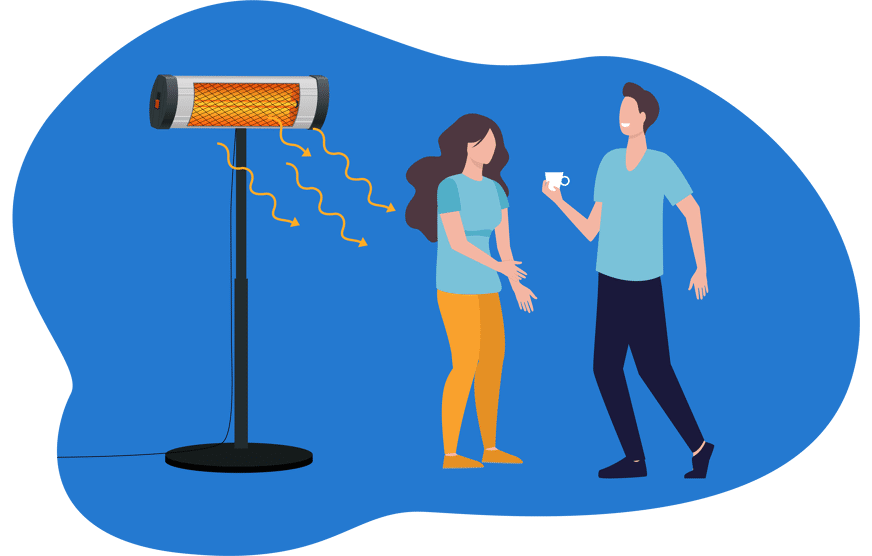 chauffage radiant par rayonnement