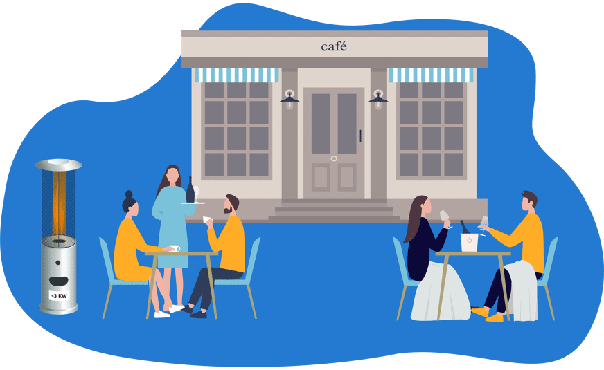 radiateur radiant pour terrasse