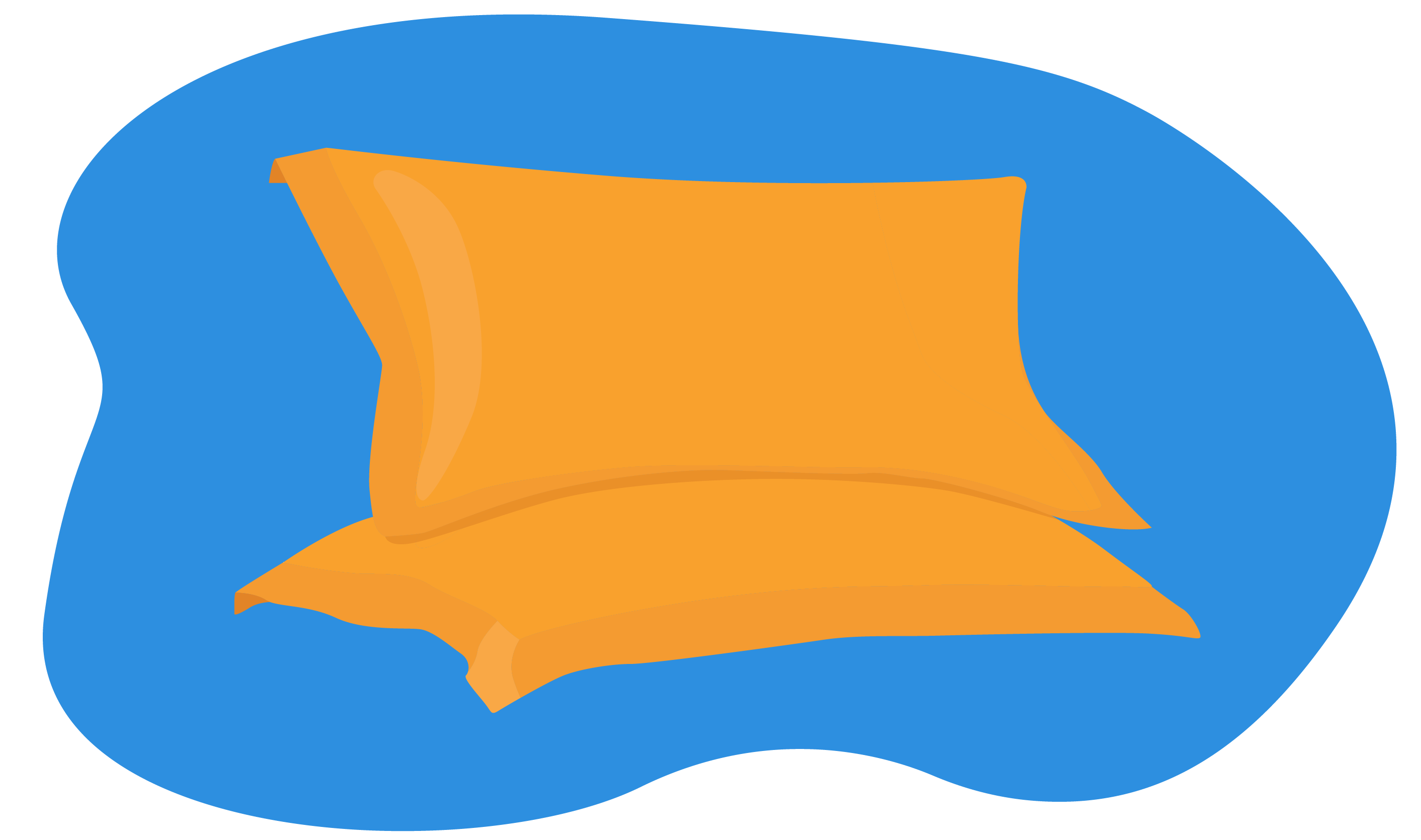 oreiller rectangulaire 