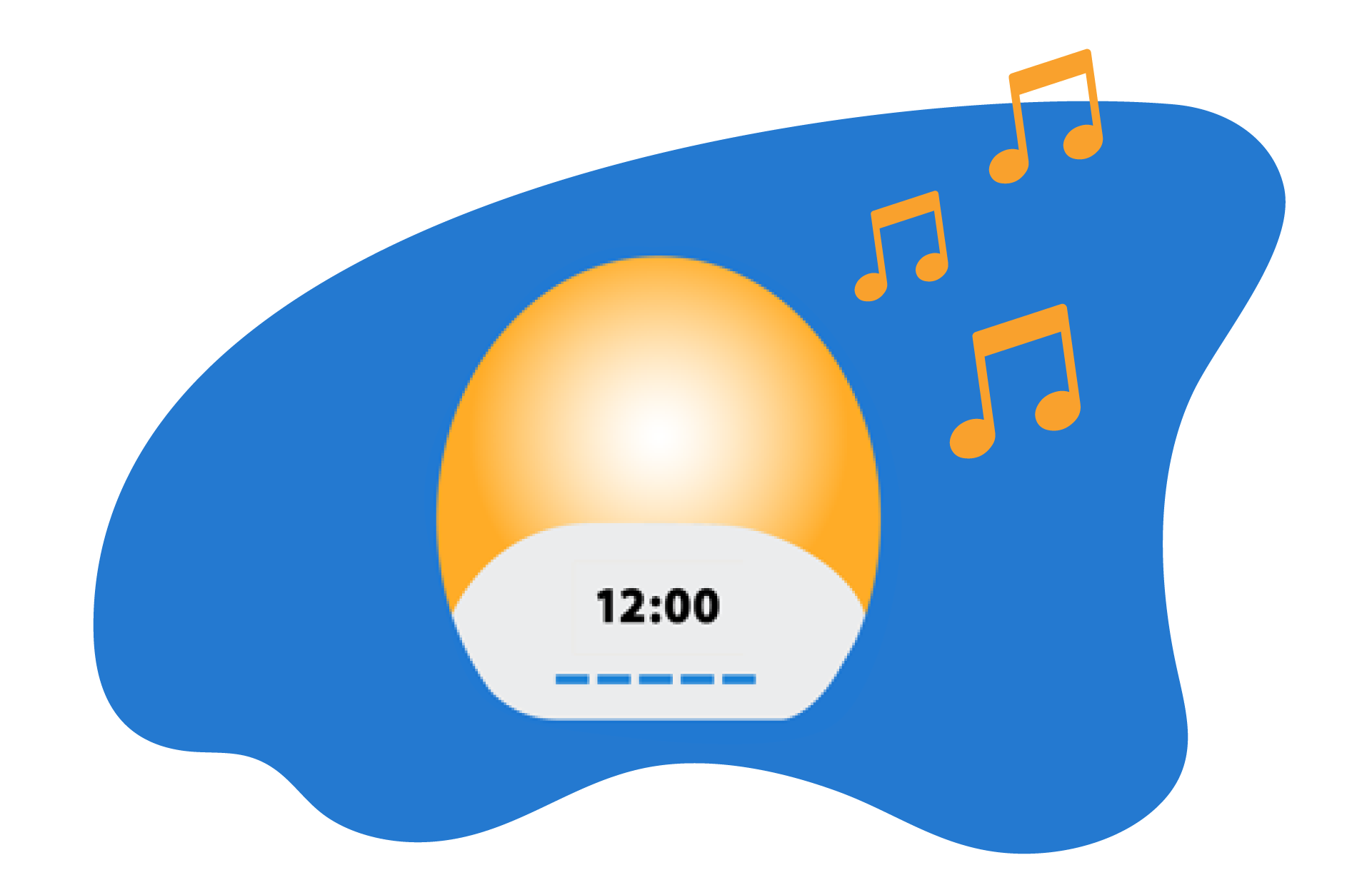 Réveil lumineux simulateur d'aube