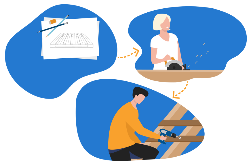 fabriquer lit palette