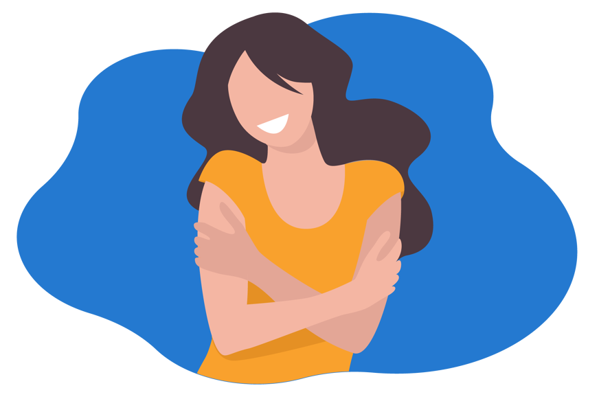 femme heureuse douceur