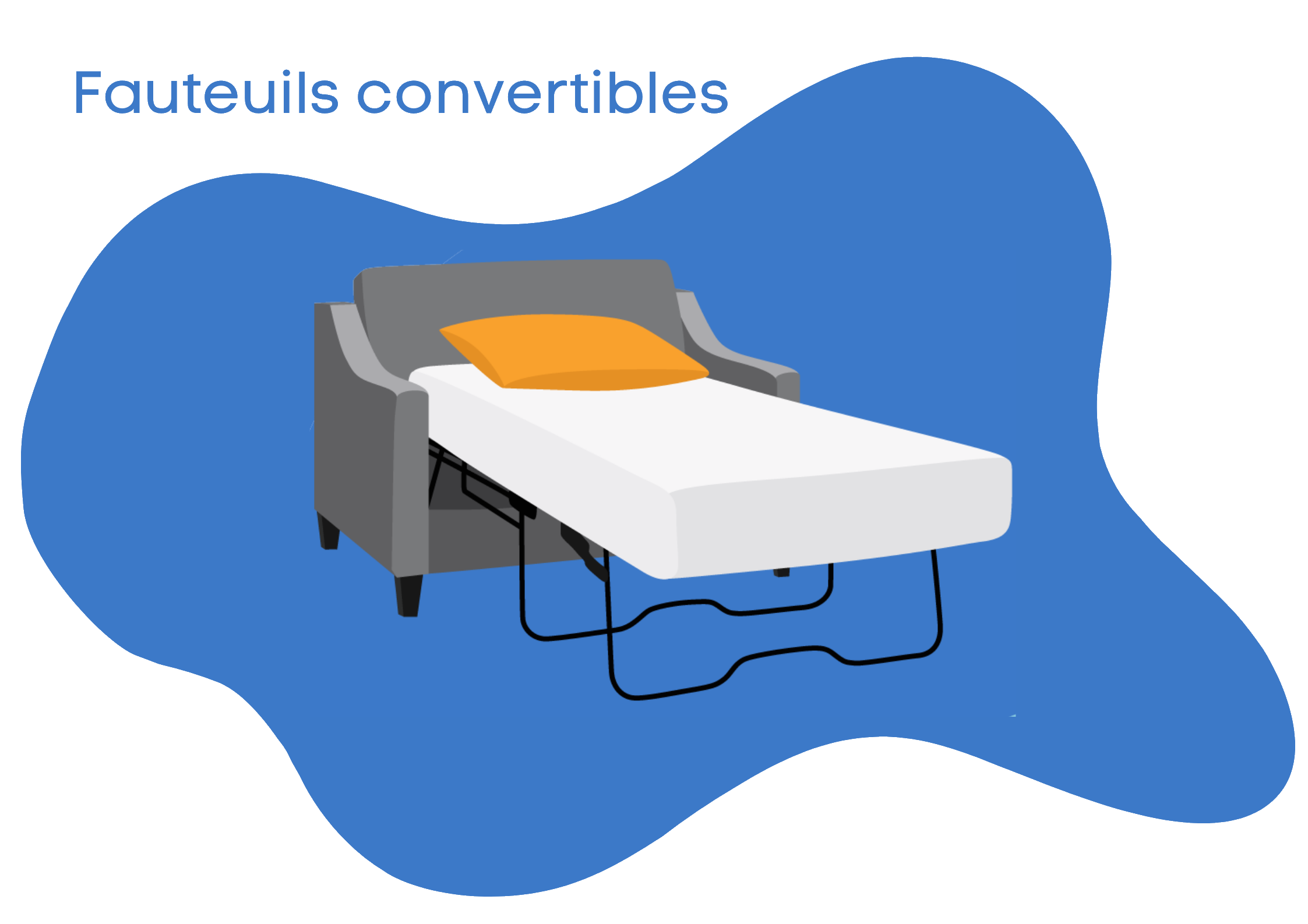 Fauteuil convertible