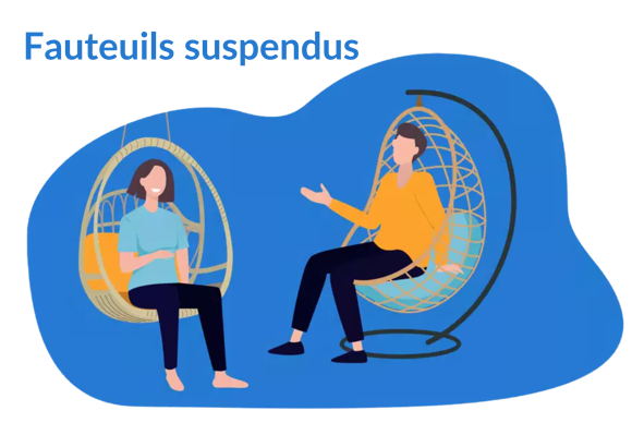Le fauteuil suspendu