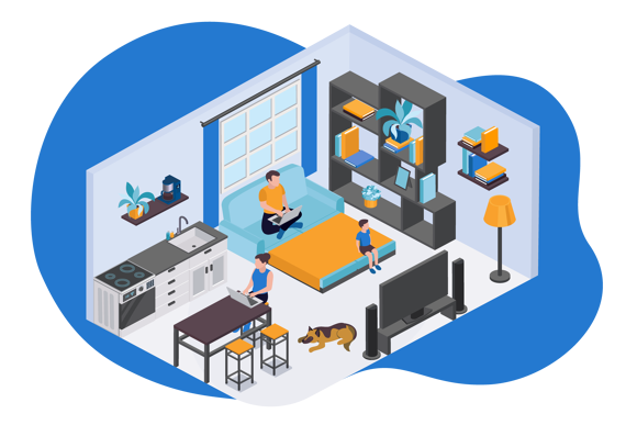 Lit gain de place - studio