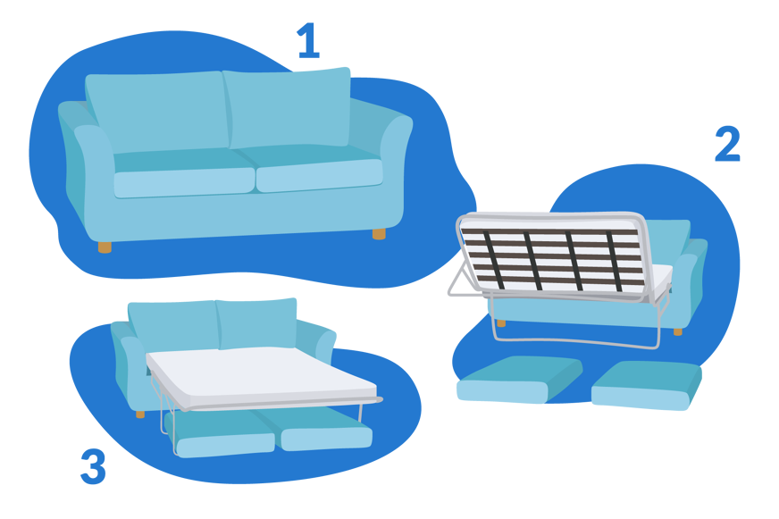 canapé-convertible-pliable