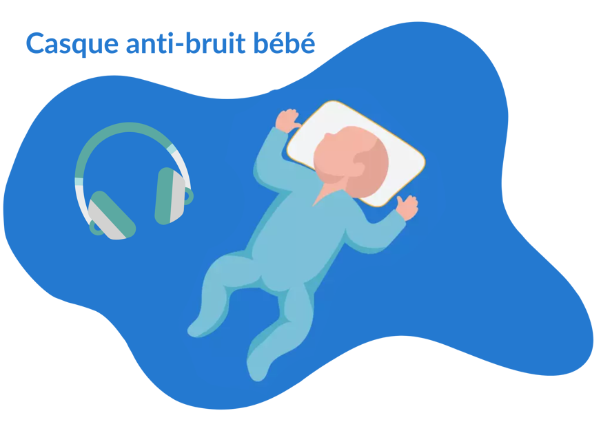 casque antibruit bébé