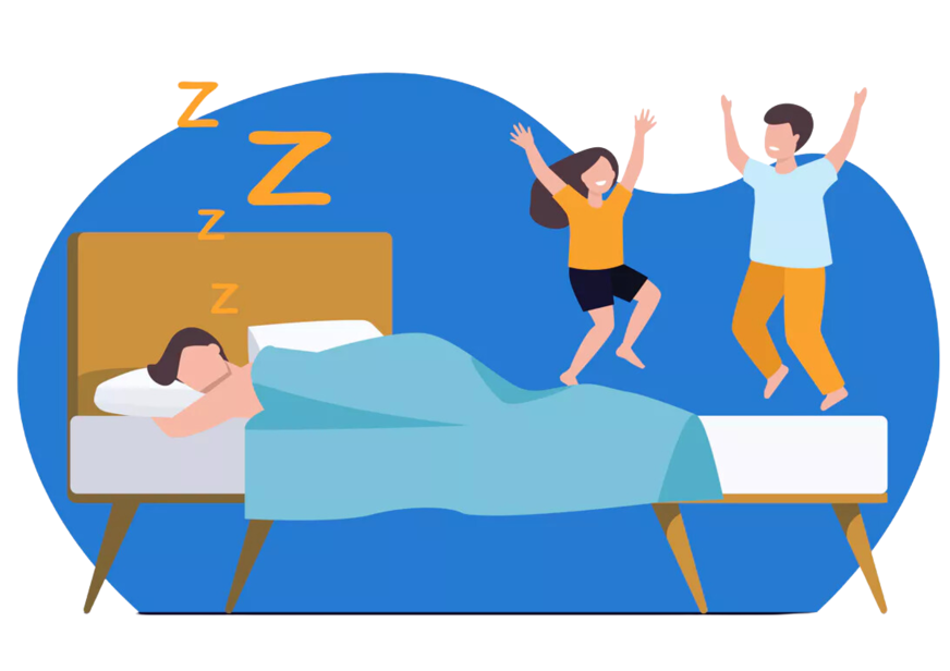 lit king size famille