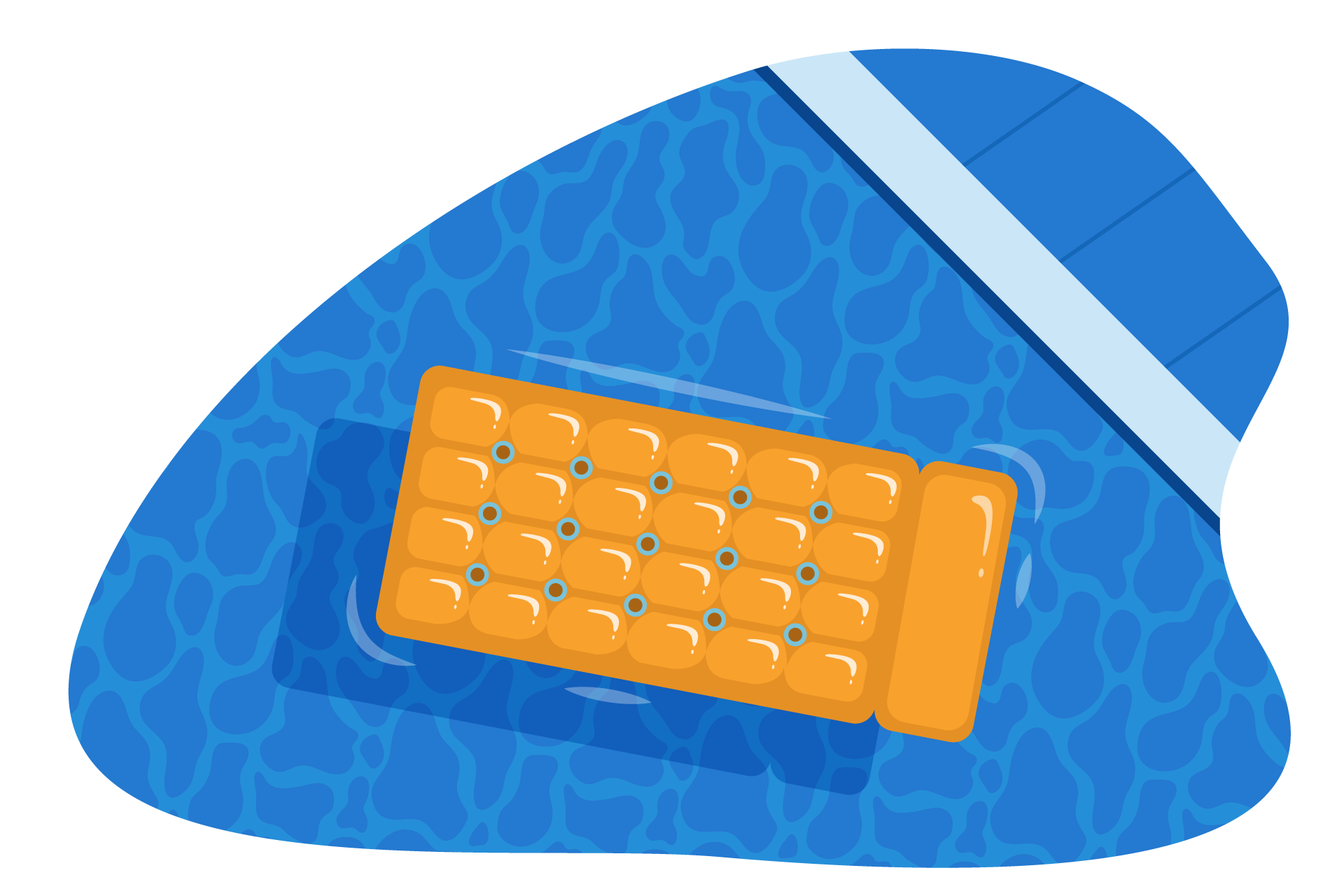 Matelas pour piscine