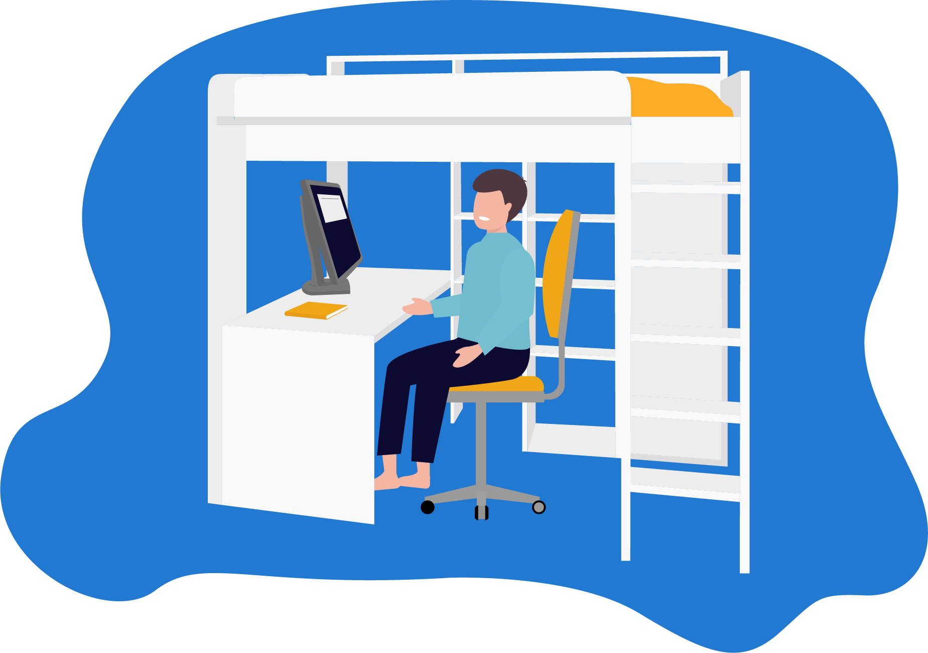 Lit mezzanine enfant