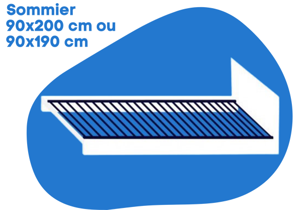 Sommier - 90x200 cm
