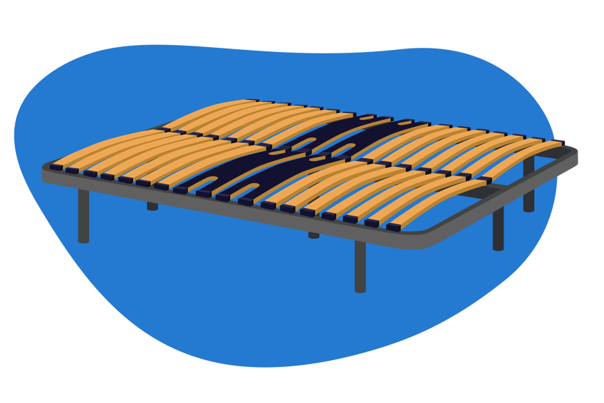 sommier pour matelas simple