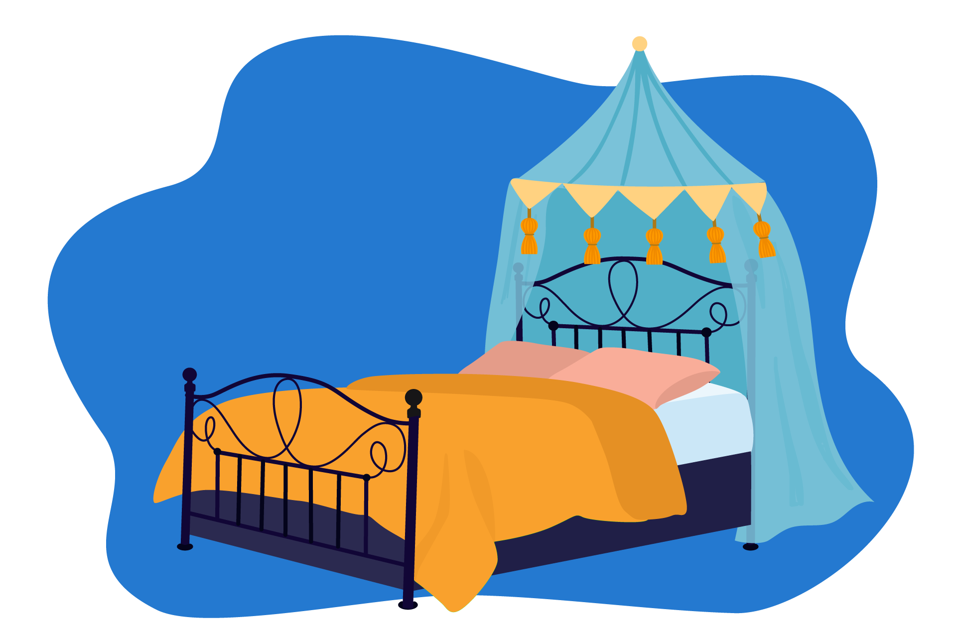 ciel de lit decoration