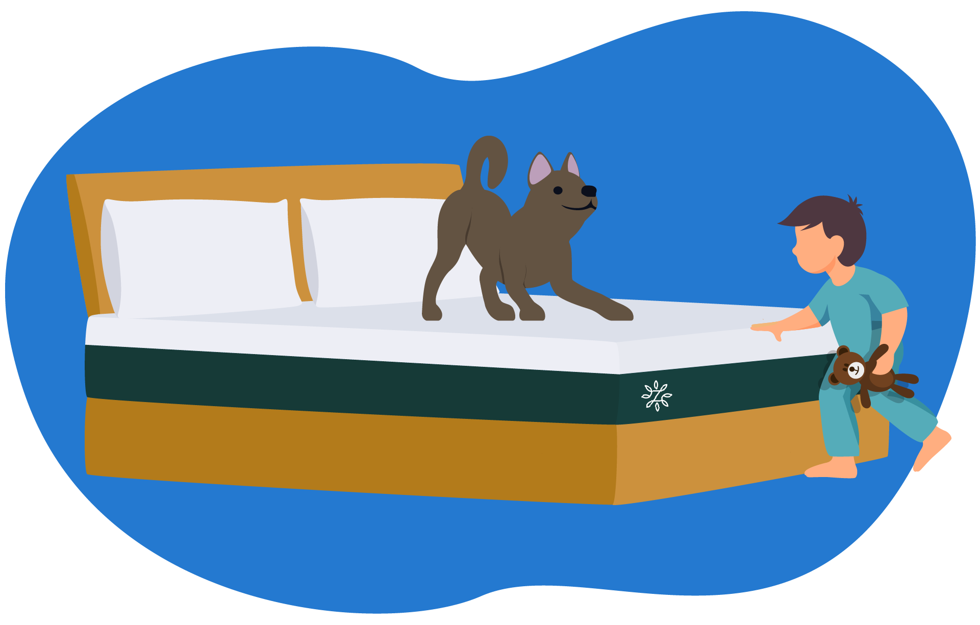 Dormir avec son chien