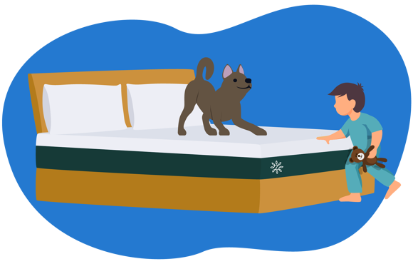 Dormir avec son chien