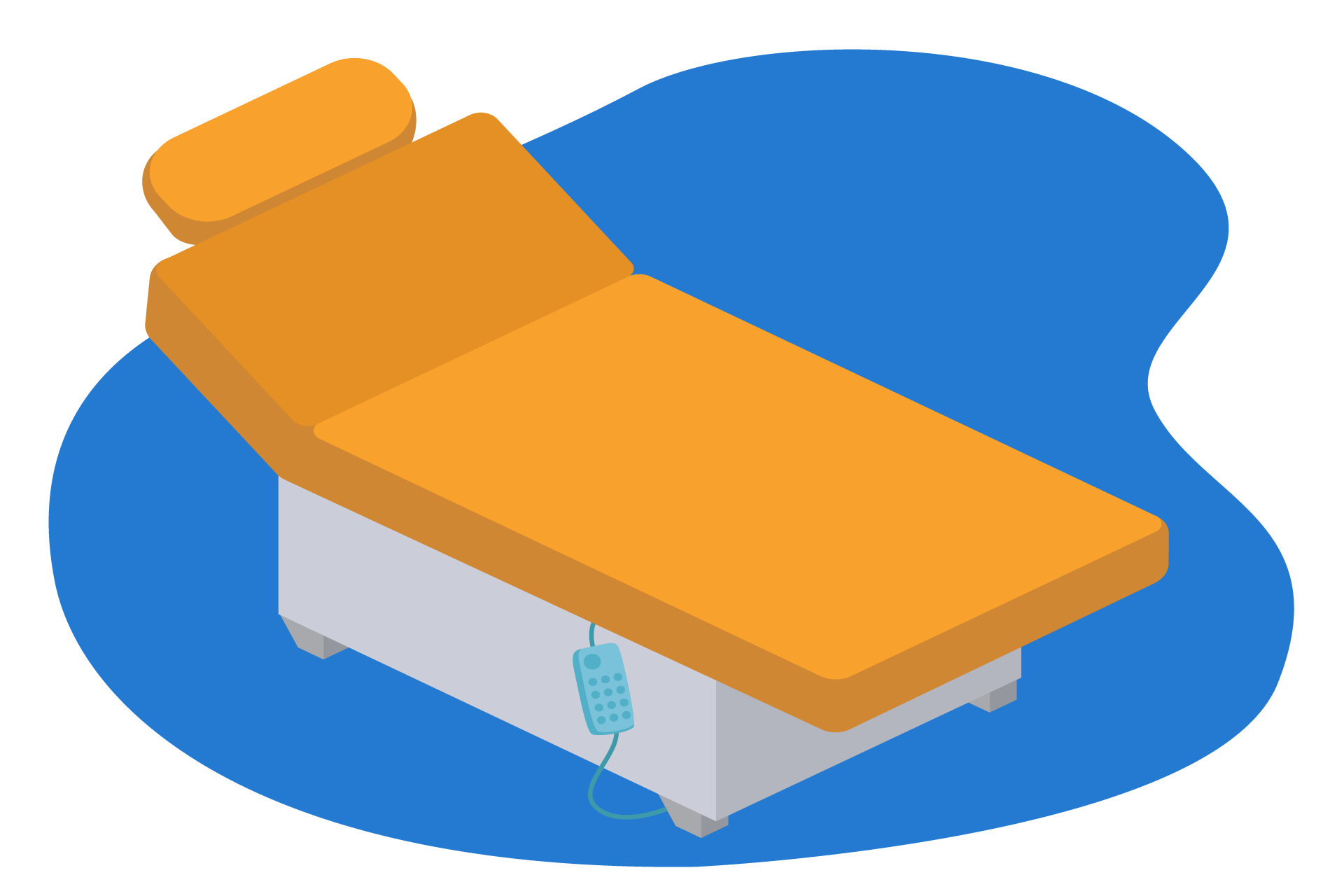 lit de massage electrique