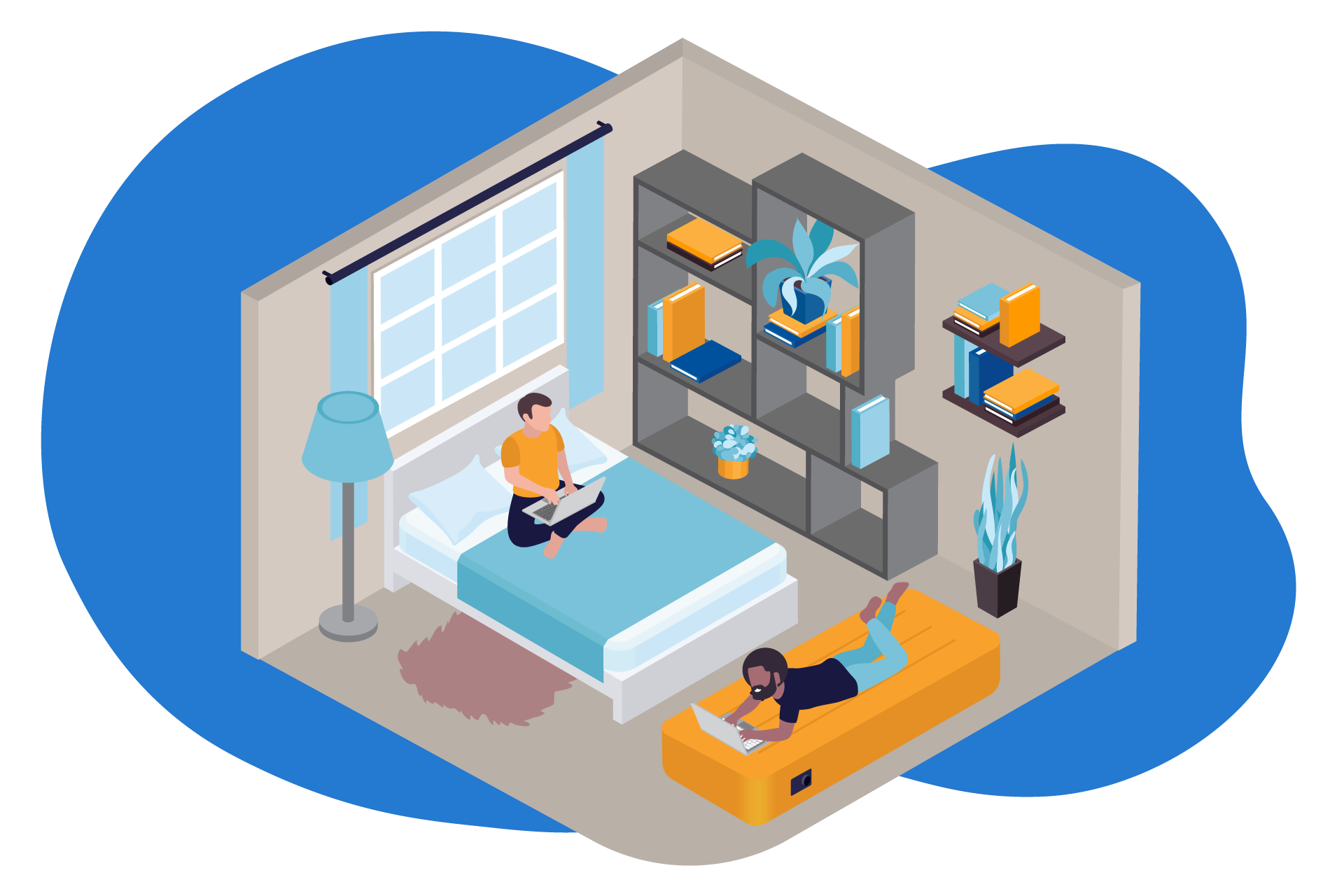 Quelle couleur dans une chambre pour bien dormir