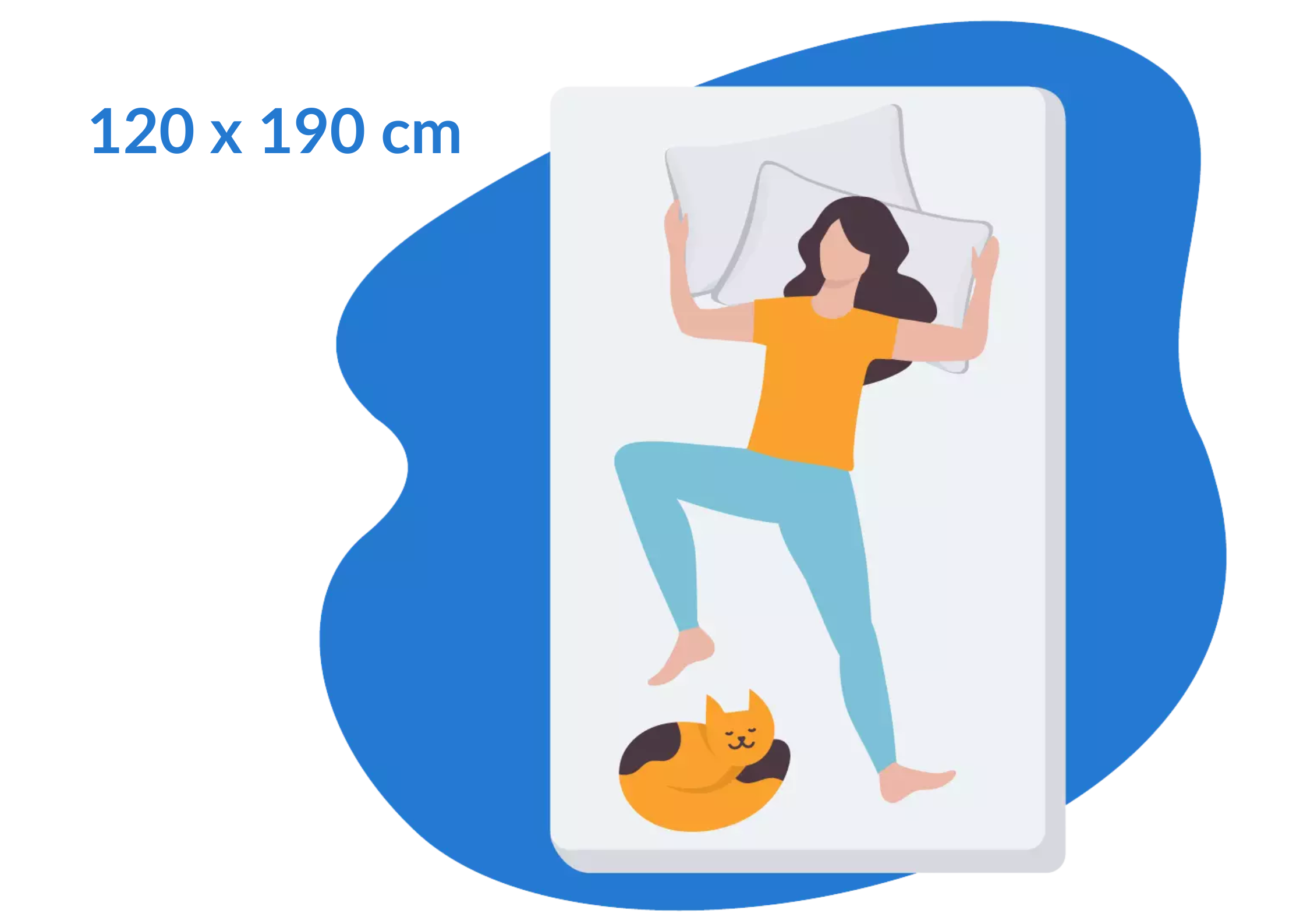 taille matelas 120x190