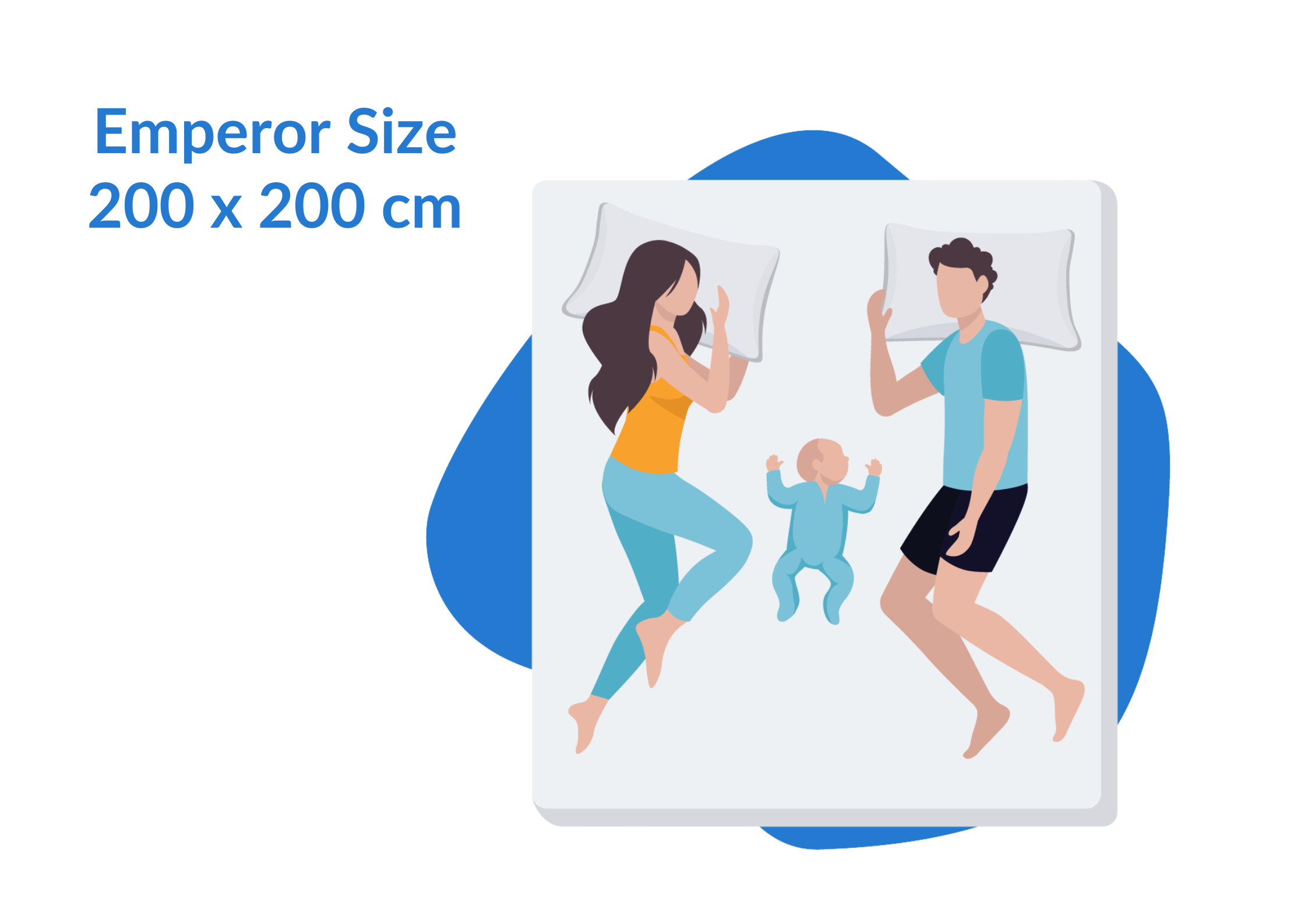 taille matelas 200x200