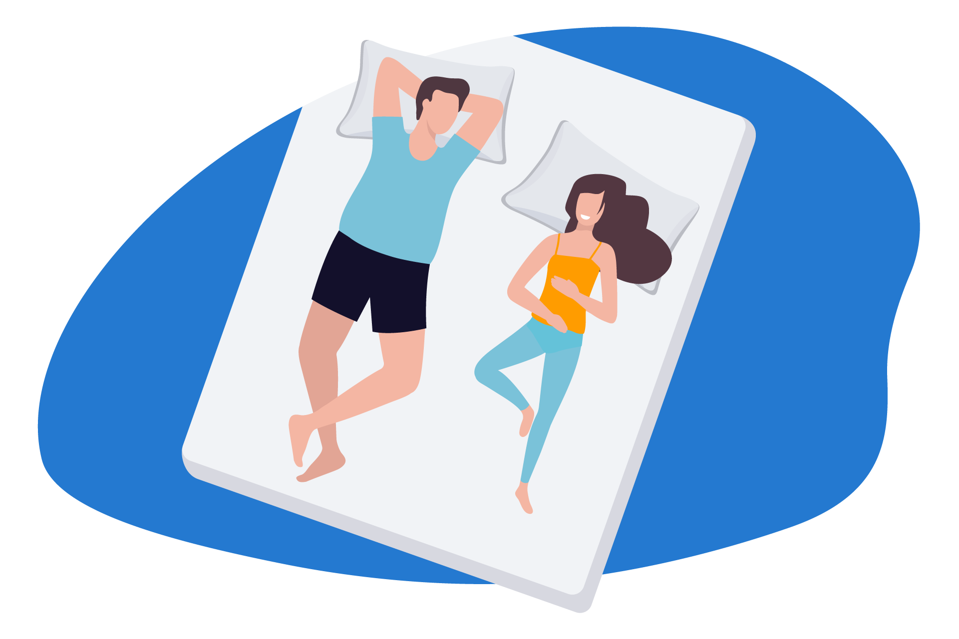 matelas universel deux personnes