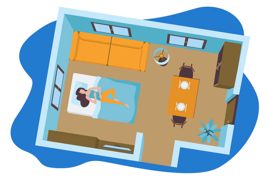 amenagement piece chambre amis