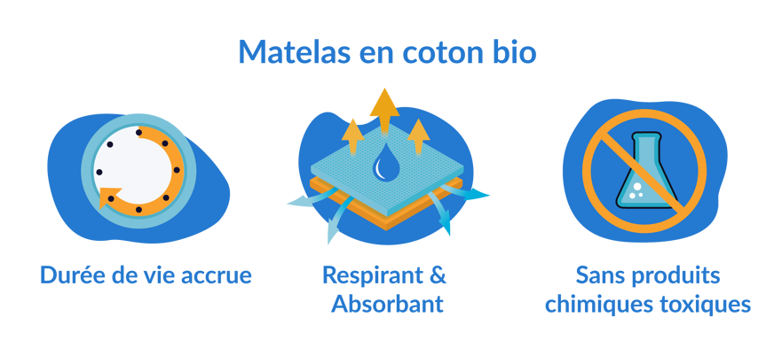 propriétés coton bio organique