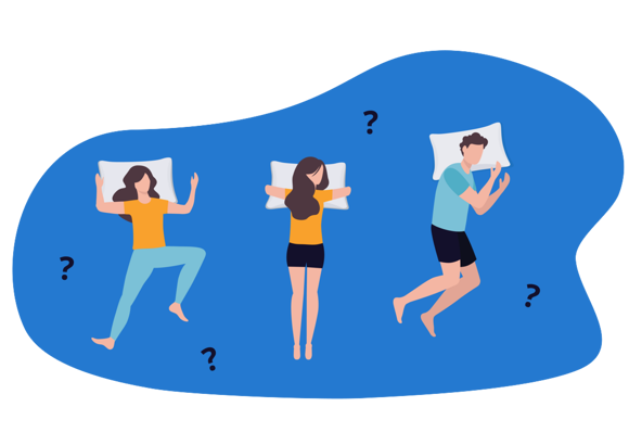 Position pour dormir