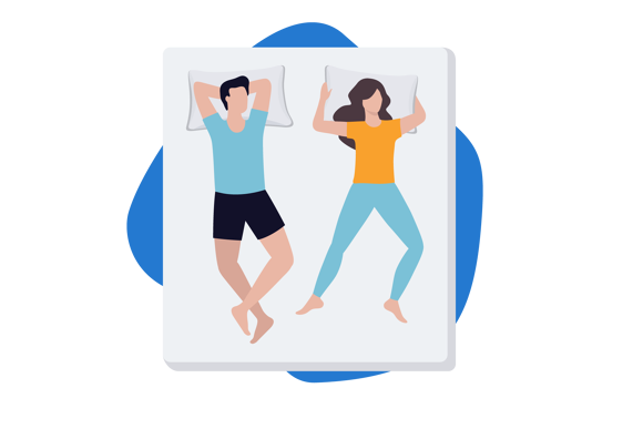 Positions pour dormir en couple