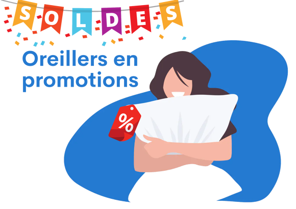 Oreillers en Soldes 2025