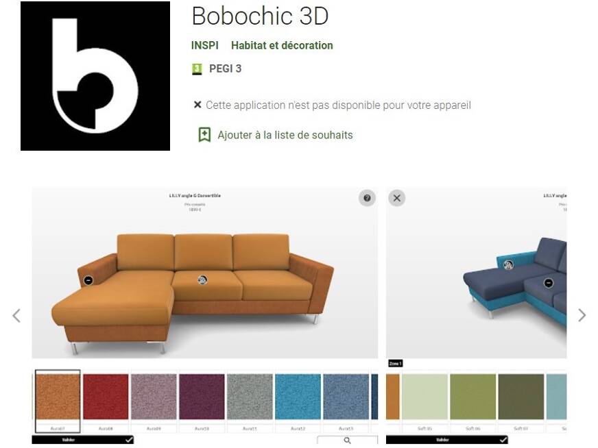 application mobile bobochic