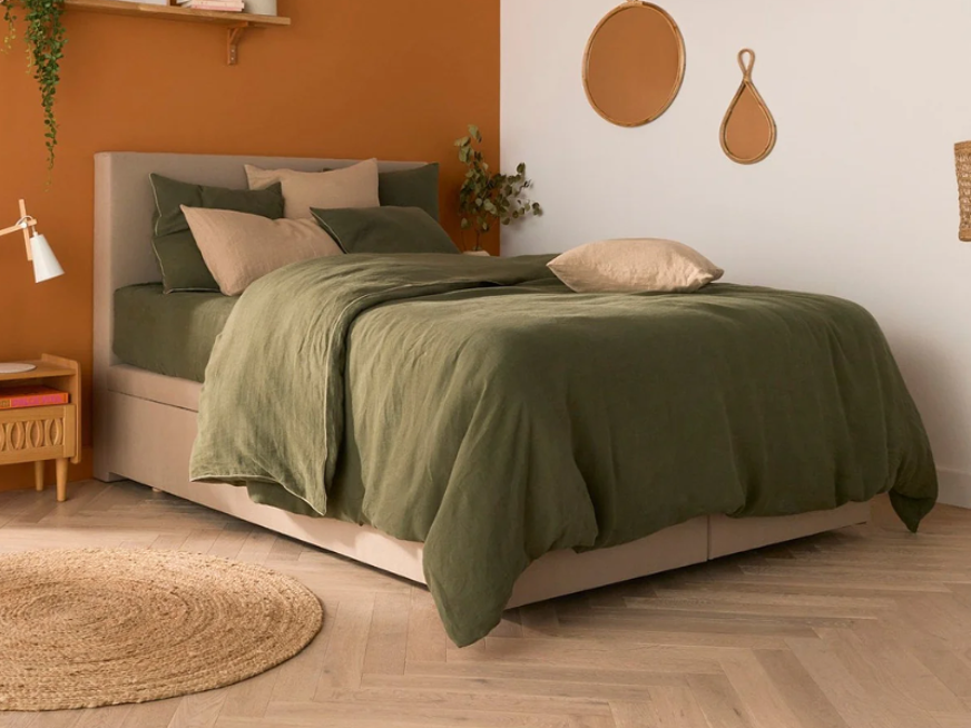 linge de lit couette lin bonnuit