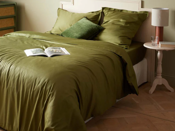 housse de couette satin de coton