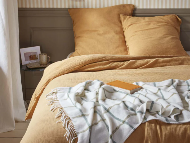 housse de couette cyrillus gaze de coton