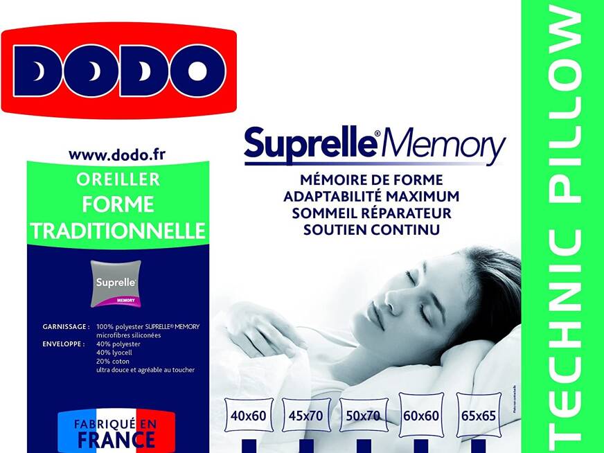 oreiller dodo suprelle
