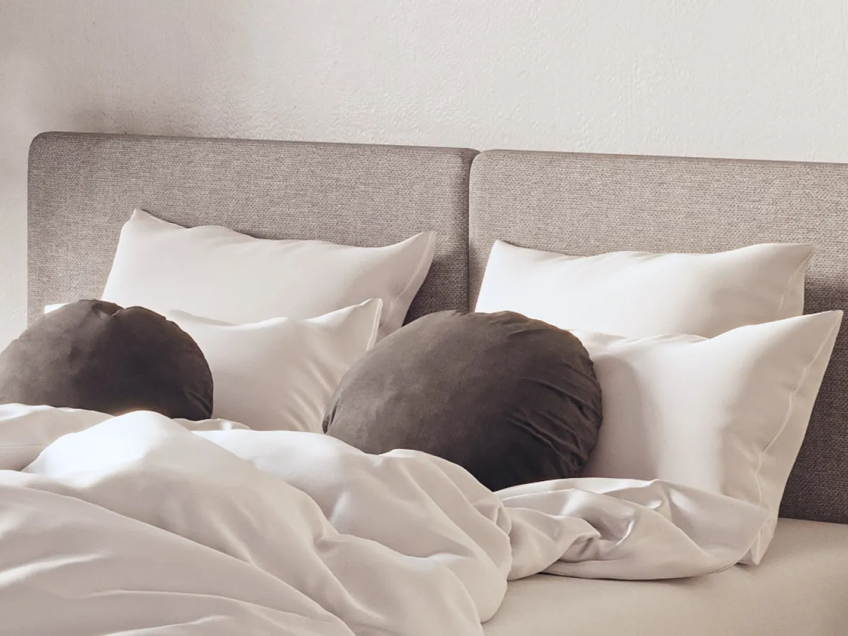 taie oreiller emma blanc