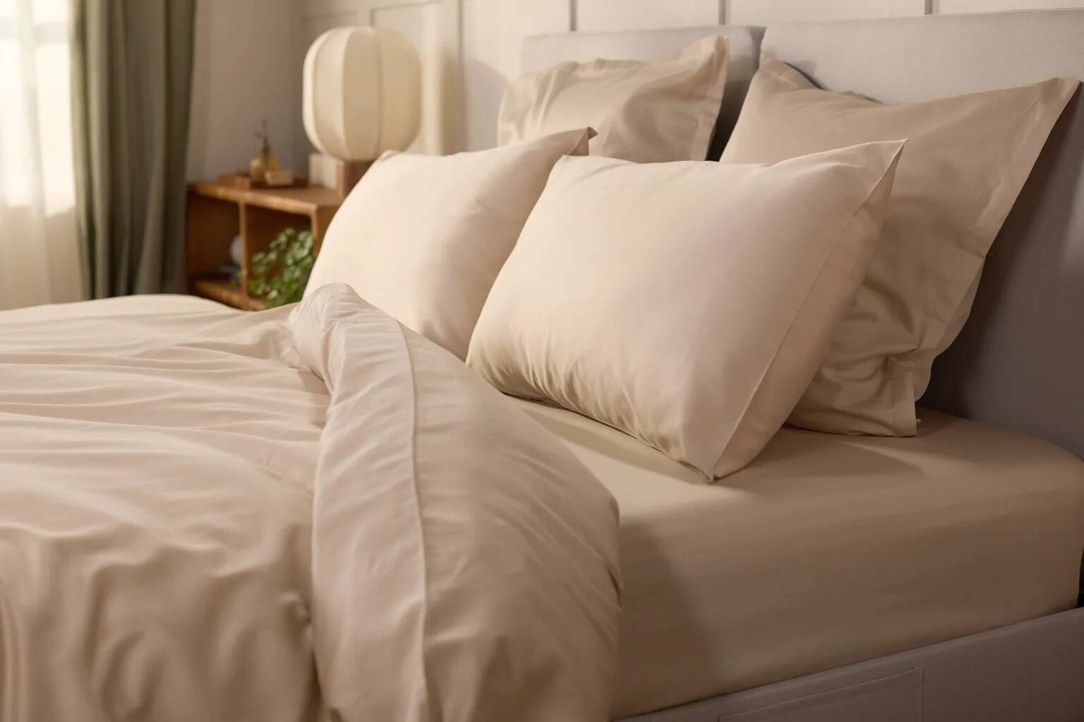 Parure 100% Satin de coton Emma