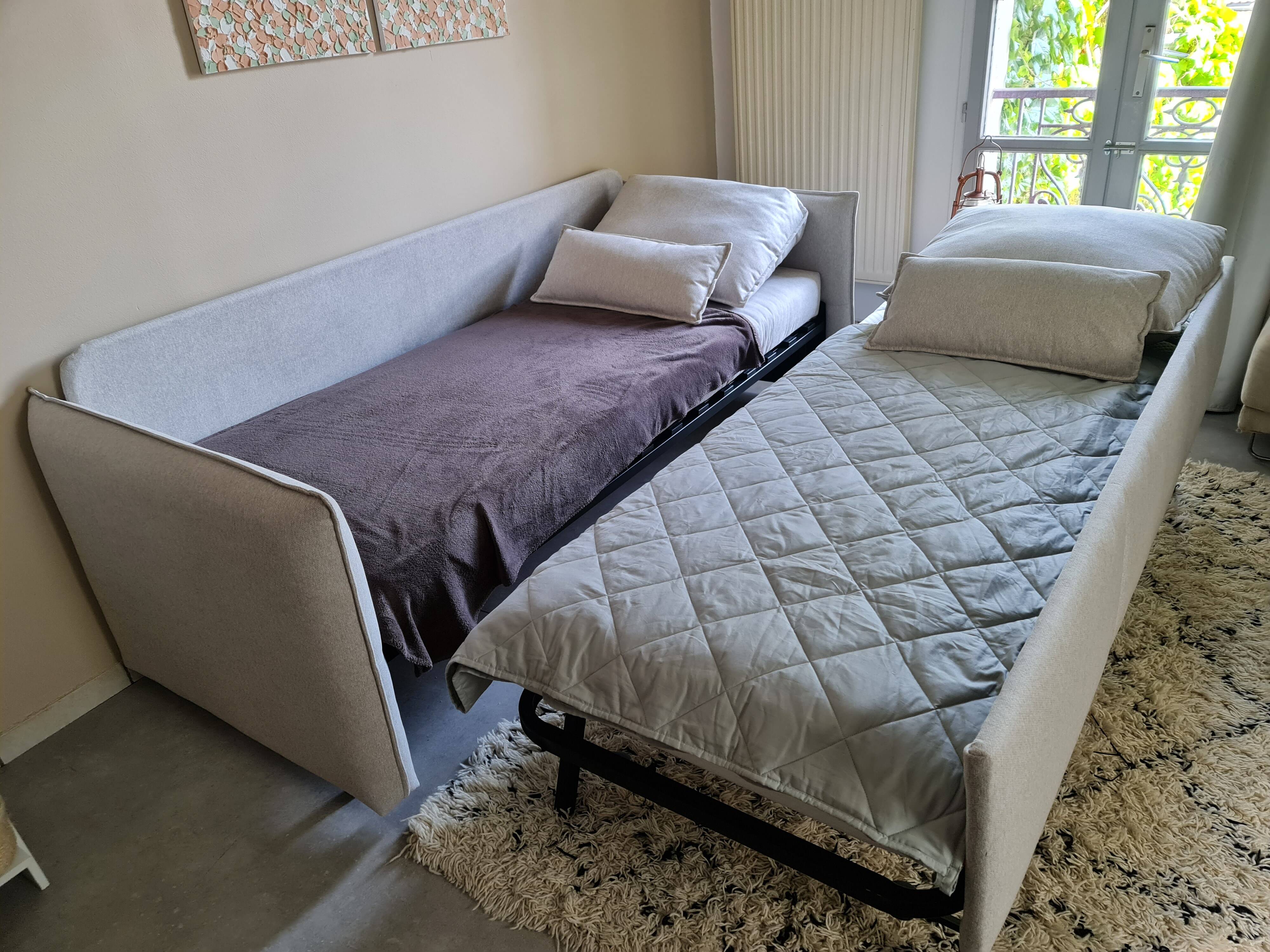emma canape lit matelas