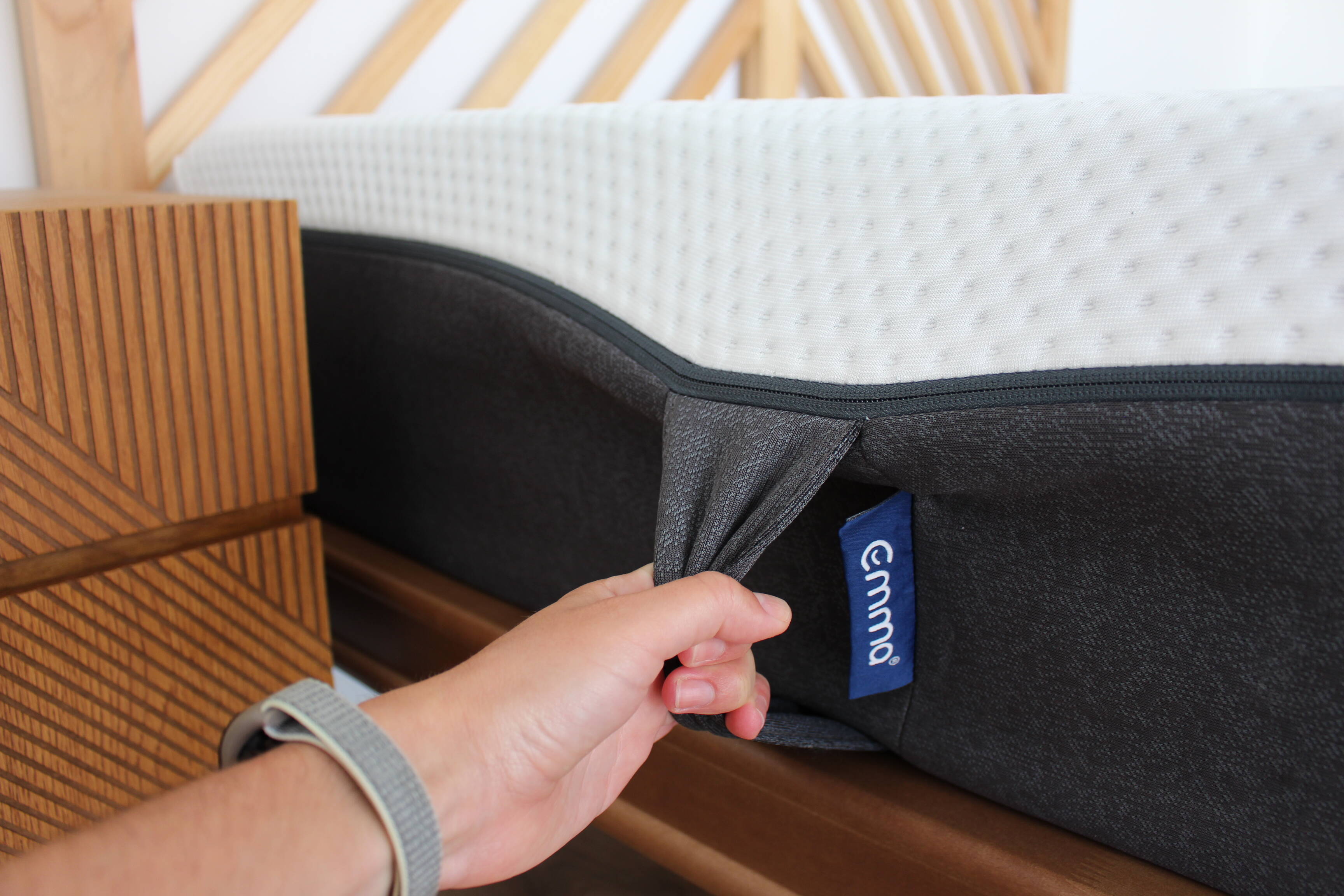 matelas emma poignee