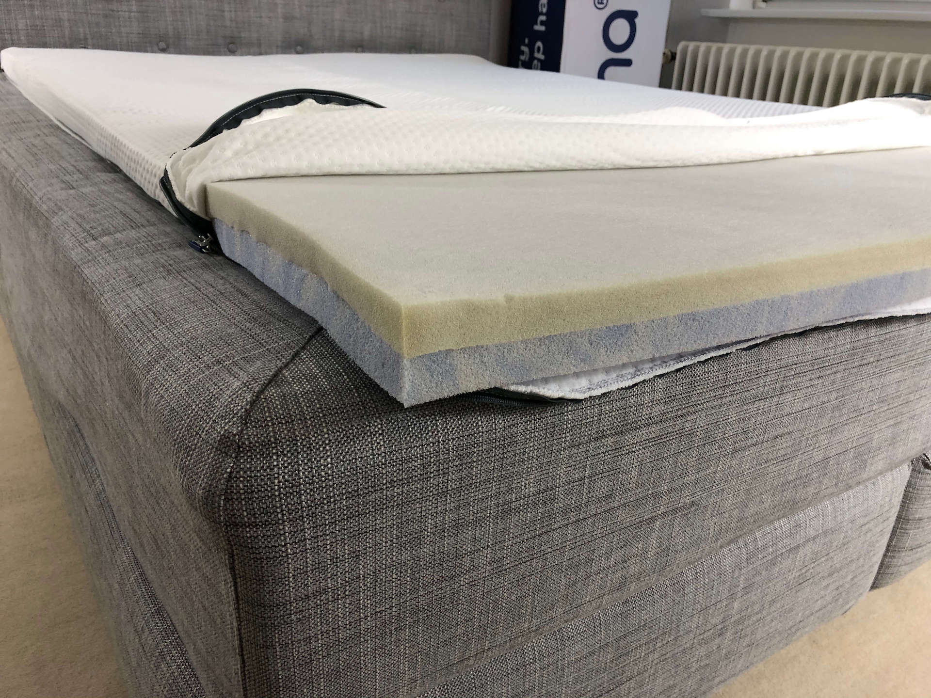surmatelas reversible emma mousse